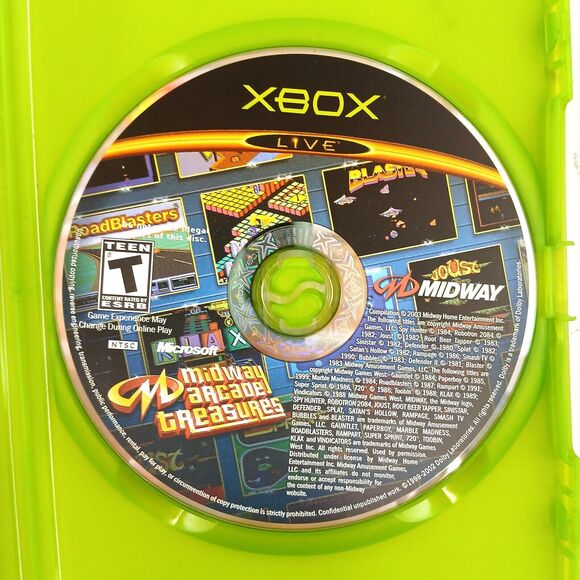 Midway Arcade Treasures 1,2 & 3 Microsoft Xbox Retro Classic GameCube Collection - Picture 11 of 16